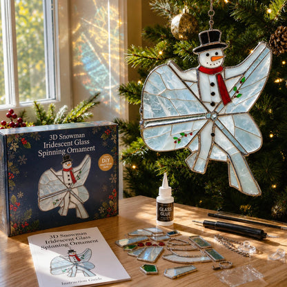 🎄Beginner-Friendly 3D Christmas Iridescent Suncatcher DIY Kit 💕