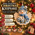 🎄 DIY Crochet Christmas Angel Ornament Kit – Make, Hang & Treasure✨