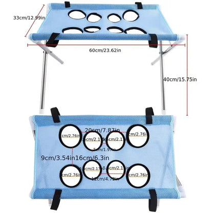 🐱🐶Multi-Functional Pet Grooming Hammock with Bath Support Rack for Cat & Dog Care