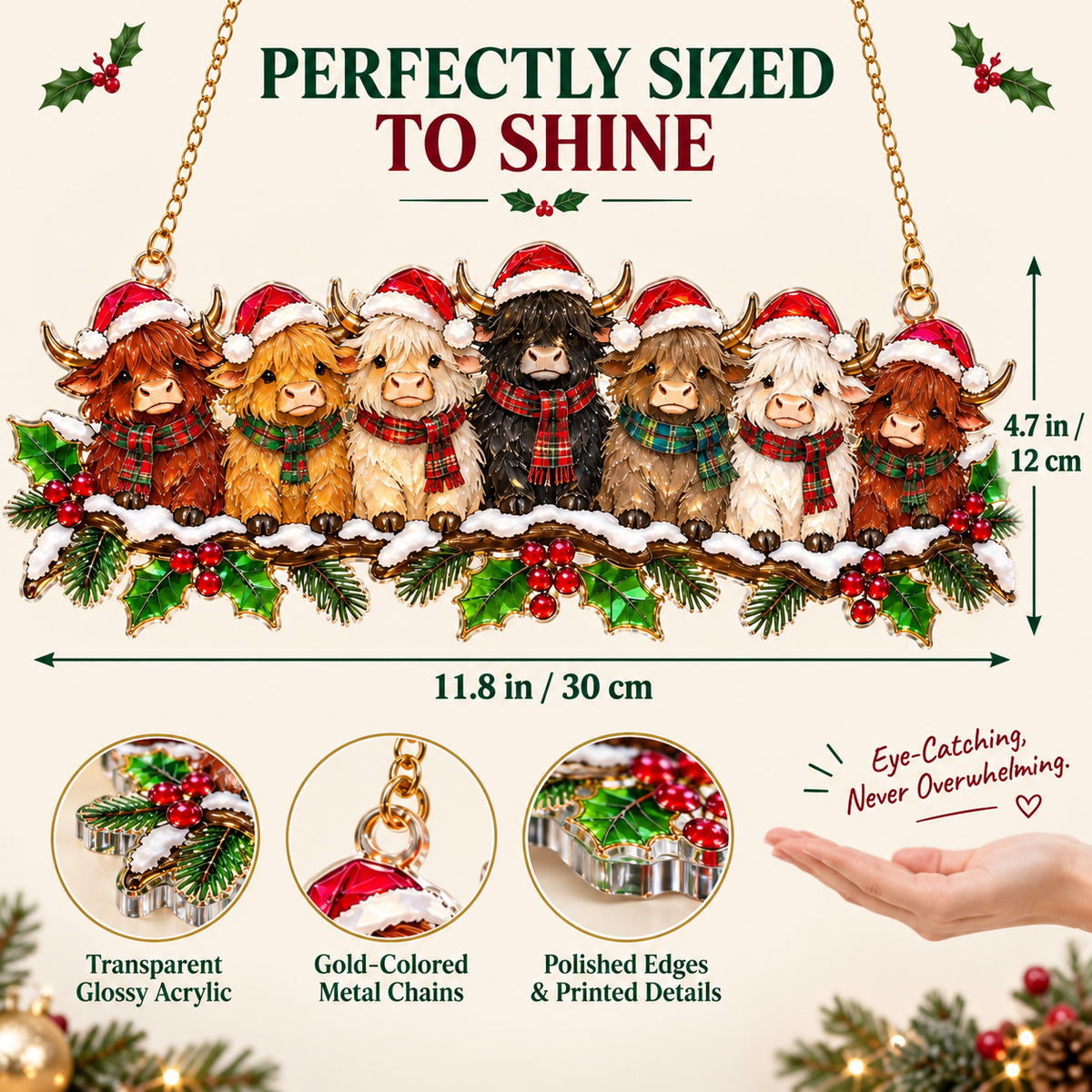 🎄 Winter Wonderland Suncatchers– 11 Festive Stained-Glass Style Designs