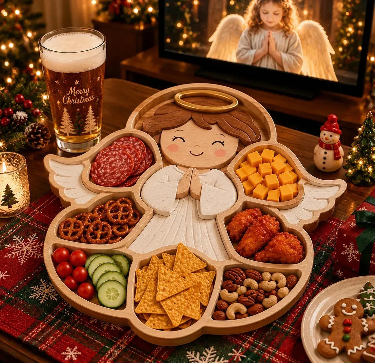 🔥Hot Sale-🎄 Christmas Snack Serving Tray