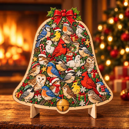 🎄 ✨ Intricate Christmas Keepsake Wooden Puzzle Ornaments