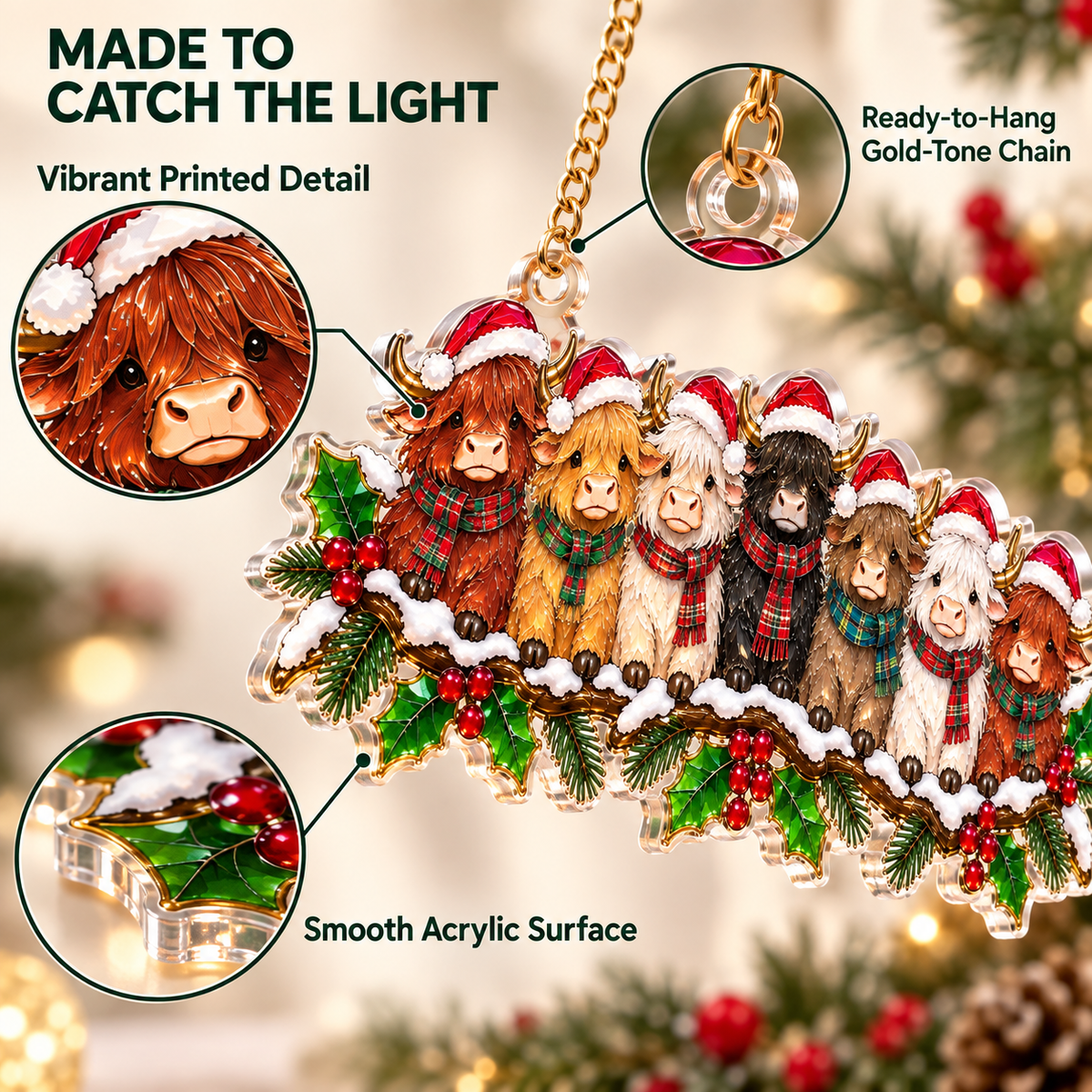 🎄 Winter Wonderland Suncatchers– 11 Festive Stained-Glass Style Designs