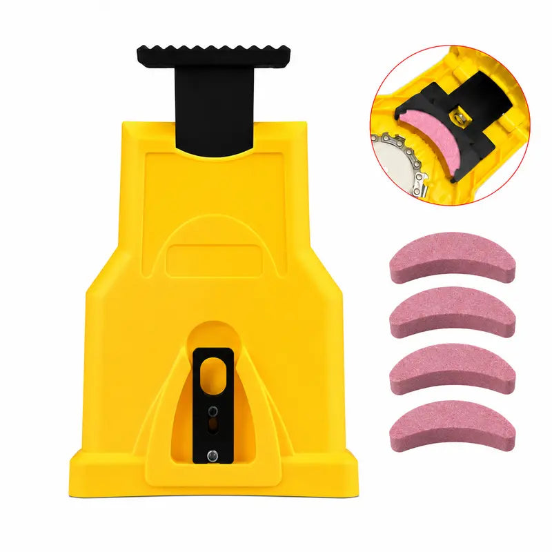 🔥Portable Chainsaw Sharpener-Fast On-Saw Grinding Tool
