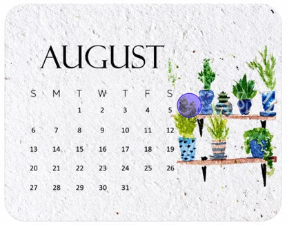🌼Early Holiday Sale 50% OFF-🌱Eco-Friendly Plantable “Timeless” Seed Calendar 2027