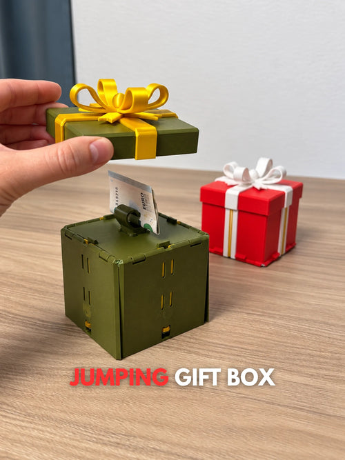 Jumping Christmas Gift Box | Pop-Up Surprise(2pcs)