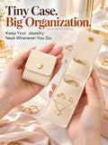 ✨ Mini Travel Jewelry Organizer – Compact, Foldable & Easy to Carry