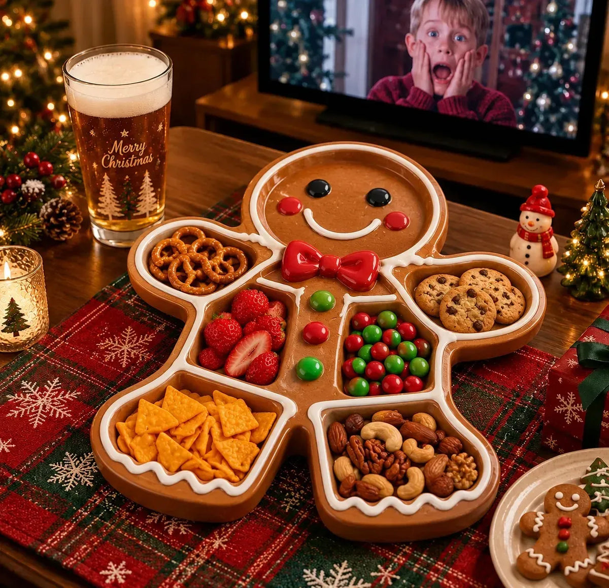 🔥Hot Sale-🎄 Christmas Snack Serving Tray