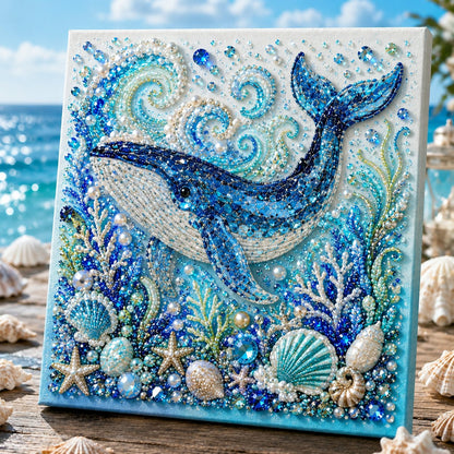 🔥 Last Day 49% OFF-🌊 Ocean Theme Pearl Art DIY Kit–Relaxing DIY Craft 🎁