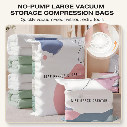 🔥No-Pump 3D Vacuum Storage Bags🌸