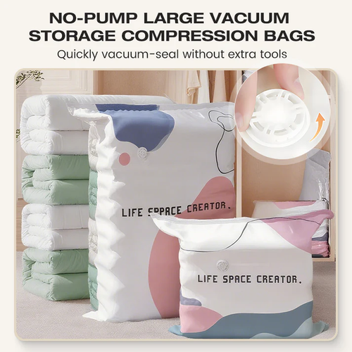 🔥No-Pump 3D Vacuum Storage Bags🌸