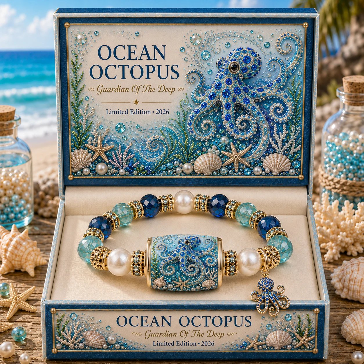 🔥Last Day 49% OFF – 🌊 Ocean Guardian Collection Bracelet — Limited Edition 2026🎁