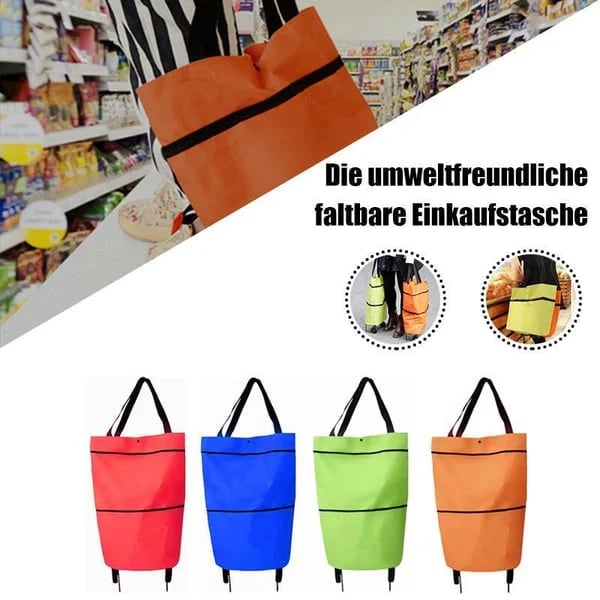 🔥HOT SALE 50% OFF - Foldable 2-in-1 Shopping Bag