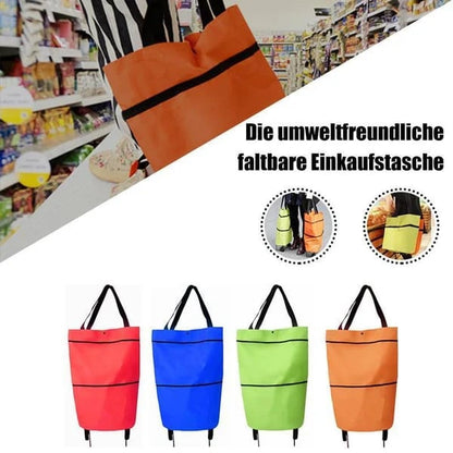 🔥HOT SALE 50% OFF - Foldable 2-in-1 Shopping Bag