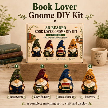 🔥3D Beaded Gnome DIY Kit Collection✨🎁