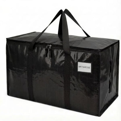 🔥 Black Friday Sale 📦 24 Gallon Extra Large Heavy Duty Foldable Moving Bags With Carrying Handles, Zippers and Tag Pocket, Outdoor Camping, water proof Organiser