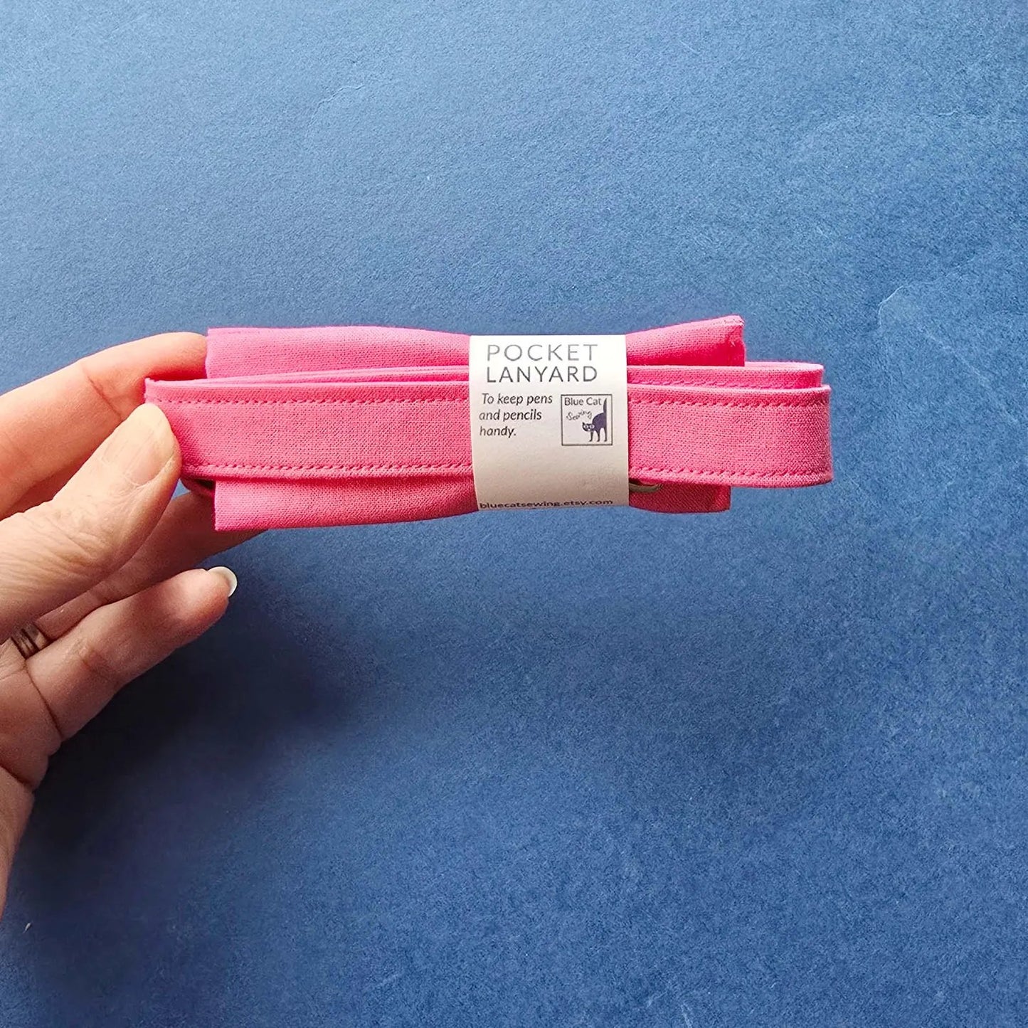 👩‍🏫NEW UPGRADED Plain Fabric Pen Lanyards