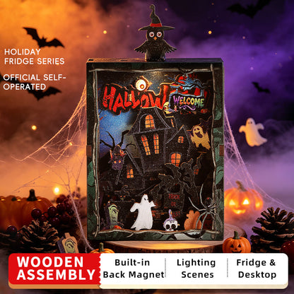 Plymagic DIY Fridge Magnets - Christmas & Halloween Series