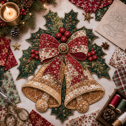 🔥LAST DAY 49% OFF - 🎄🎅Christmas Patchwork Fabric DIY Decor Kit