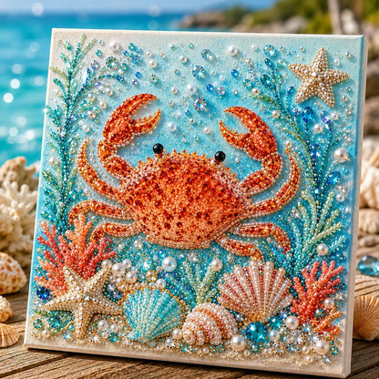 🔥 Last Day 49% OFF-🌊 Ocean Theme Pearl Art DIY Kit–Relaxing DIY Craft 🎁