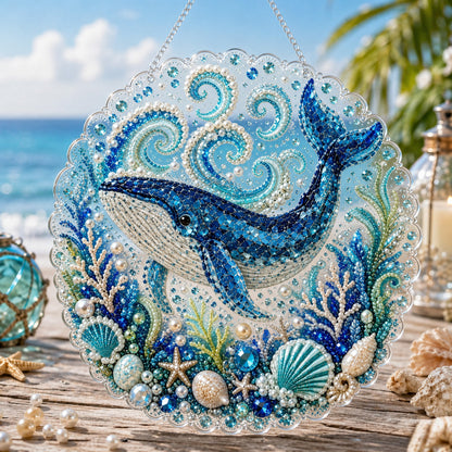 🔥 Last Day 49% OFF - 🌊🎁Ocean Pearl Art DIY Hanging Ornament Kit