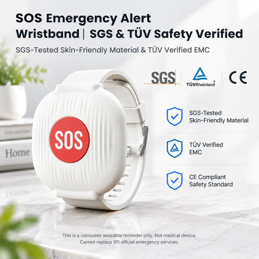 Elderly SOS Emergency Call Wristband