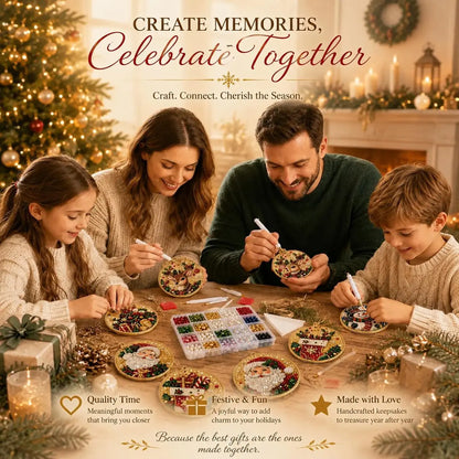 🎄🎉Christmas DIY Diamond Painting Ornaments Kit