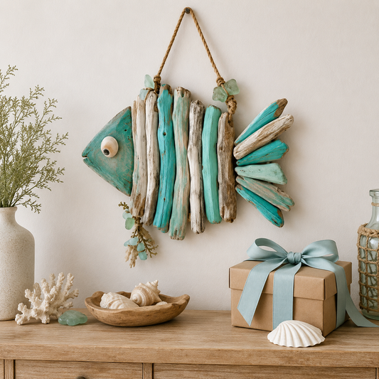 ⭐2026 HOT SALE🌊🐟Lighted Coastal Fish Wall Decor