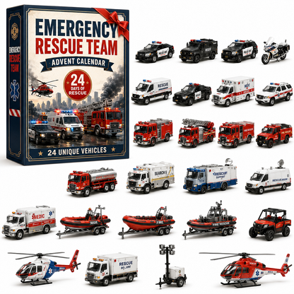🚜Build the Fleet Collection 24-Day Vehicle Advent Calendar Series | ✨A New Adventure Every Morning