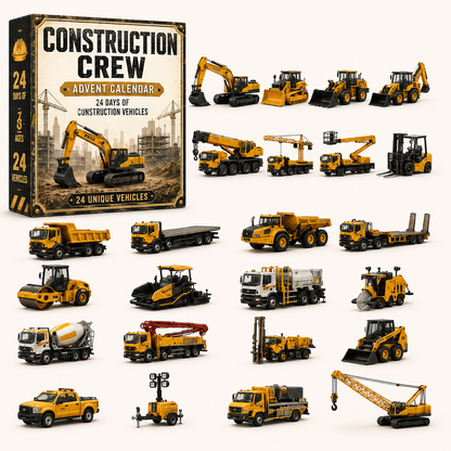 🚜Build the Fleet Collection 24-Day Vehicle Advent Calendar Series | ✨A New Adventure Every Morning