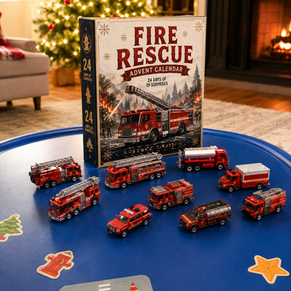 🚜Build the Fleet Collection 24-Day Vehicle Advent Calendar Series | ✨A New Adventure Every Morning