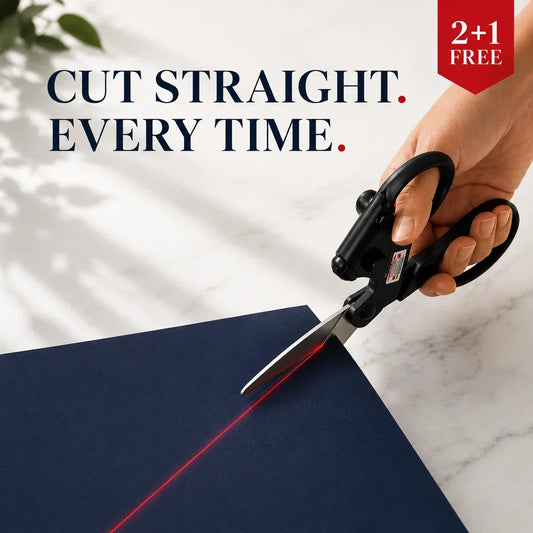 ✂️Laser-Guided Precision Scissors