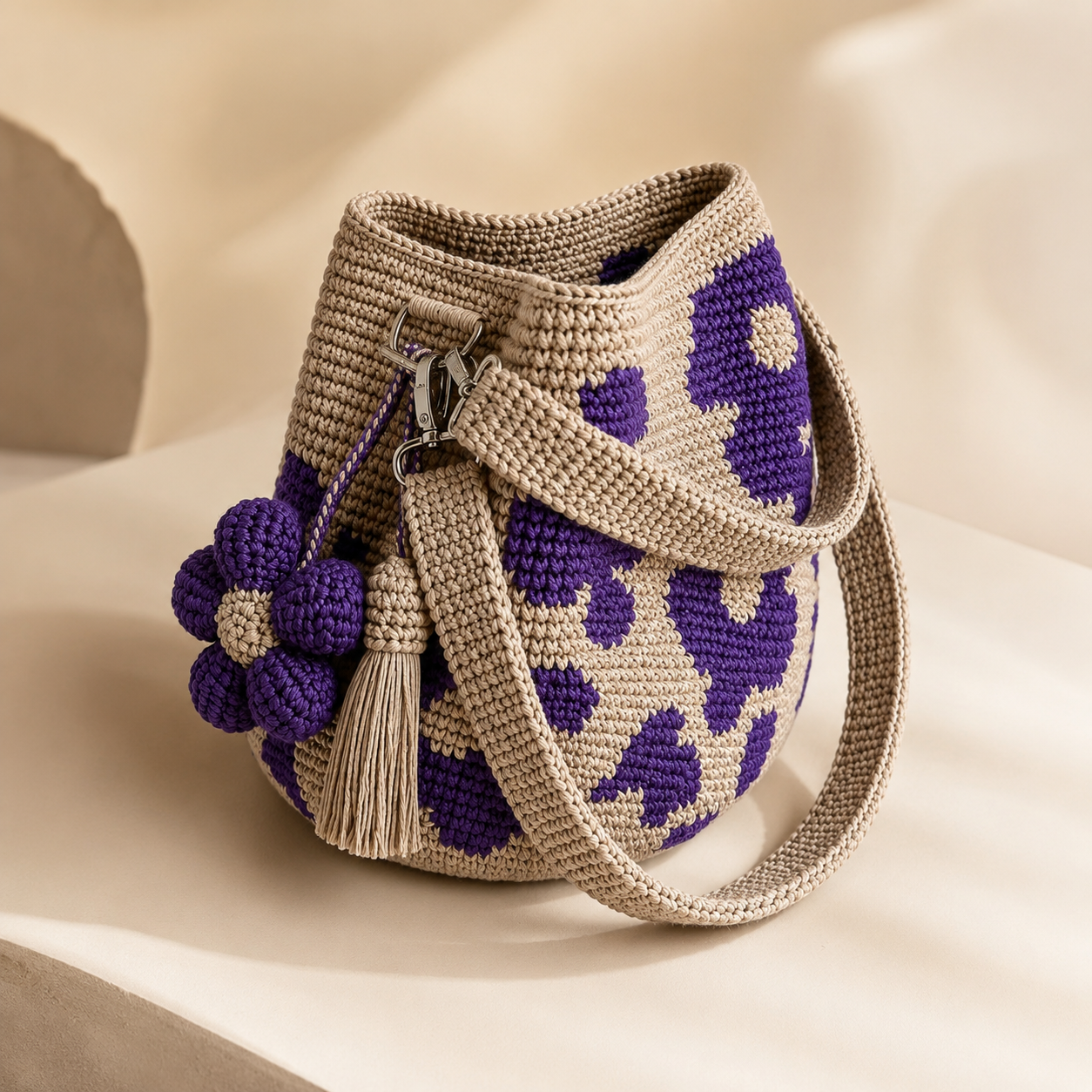 🔥Last Day 45% OFF-🌼Handwoven Flower Bucket Bag👜🎁