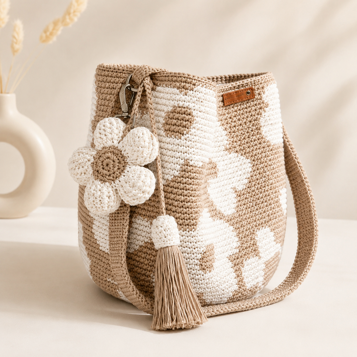 🔥Last Day 45% OFF-🌼Handwoven Flower Bucket Bag👜🎁