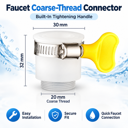 🚰 720° Rotating Faucet Extender –   22mm Connector