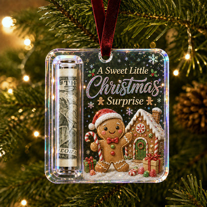 🎄💵 Christmas Cash Gift Ornament – Festive Money Holder Keepsake for the Tree