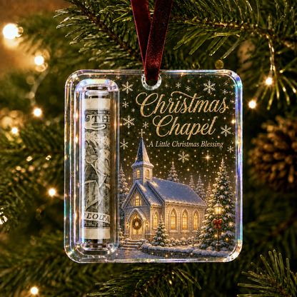 🎄💵 Christmas Cash Gift Ornament – Festive Money Holder Keepsake for the Tree