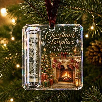🎄💵 Christmas Cash Gift Ornament – Festive Money Holder Keepsake for the Tree