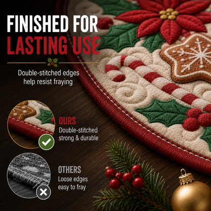 🎄 Christmas 3D Optical Illusion Rug