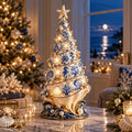 🌊 Coastal Christmas Seashell Tree Projection Lamp | Warm Glow & Ocean-Inspired Holiday Projection ✨