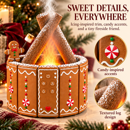 🔥 Campfire Christmas Diffuser 🎅 Santa & Gingerbread 2 Styles