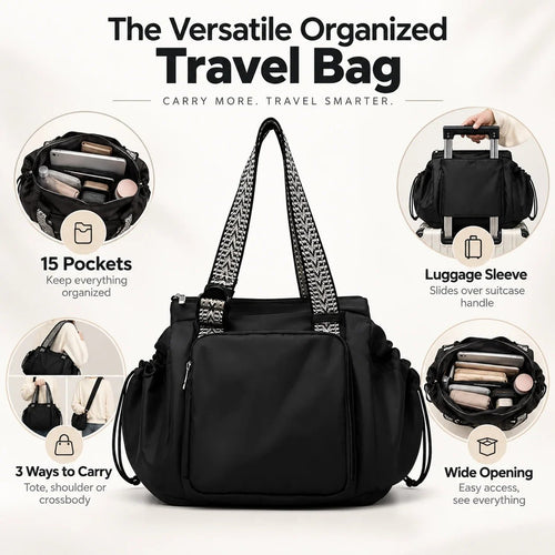 Multifunctional Large-Capacity Travel Bag