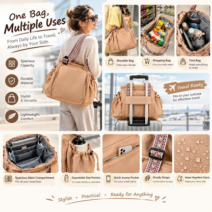 Multifunctional Large-Capacity Travel Bag