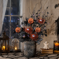🔥Halloween Early Bird Sale🎃|🖤 Dark Gothic Halloween Stems – Instant Spooky Elegance for Any Vase or Mantel