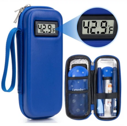 Insulin Cooler Travel Case with Temperature Display