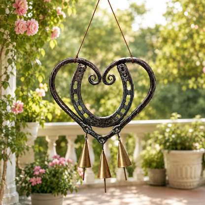 💥LAST DAY 49% OFF🔥The Horseshoe Heart Wind Chime ❤🐎