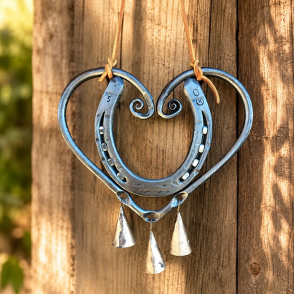 💥LAST DAY 49% OFF🔥The Horseshoe Heart Wind Chime ❤🐎