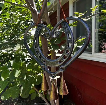 💥LAST DAY 49% OFF🔥The Horseshoe Heart Wind Chime ❤🐎