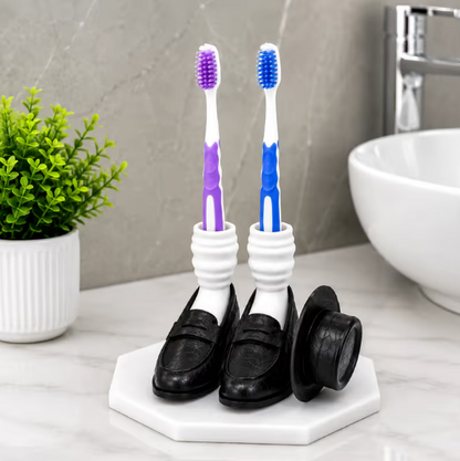 Funny Space Glide Toothbrush Holder