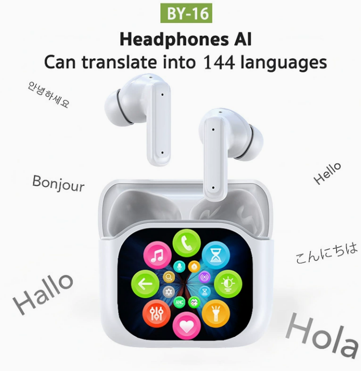 2026 New Bluetooth Wireless Noise-Canceling Translation Earbuds